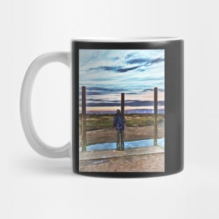 Watching The Sunset At Blakeney Mug